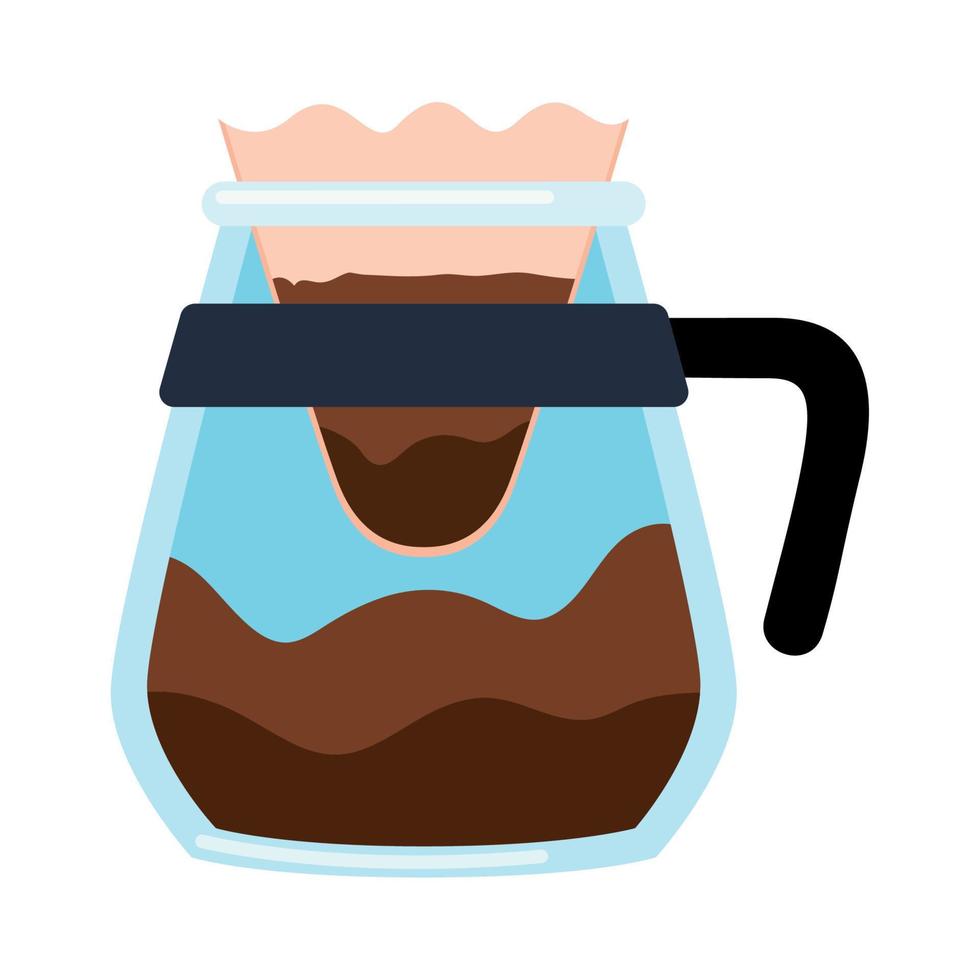 kaffe pott illustration vektor