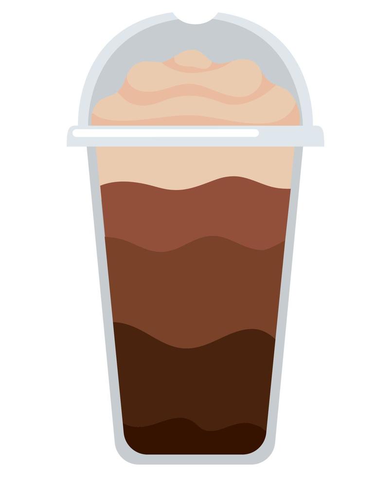 Eis Kaffee Illustration vektor