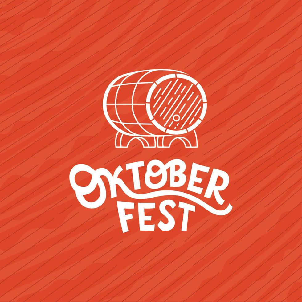 affisch av oktoberfest vektor