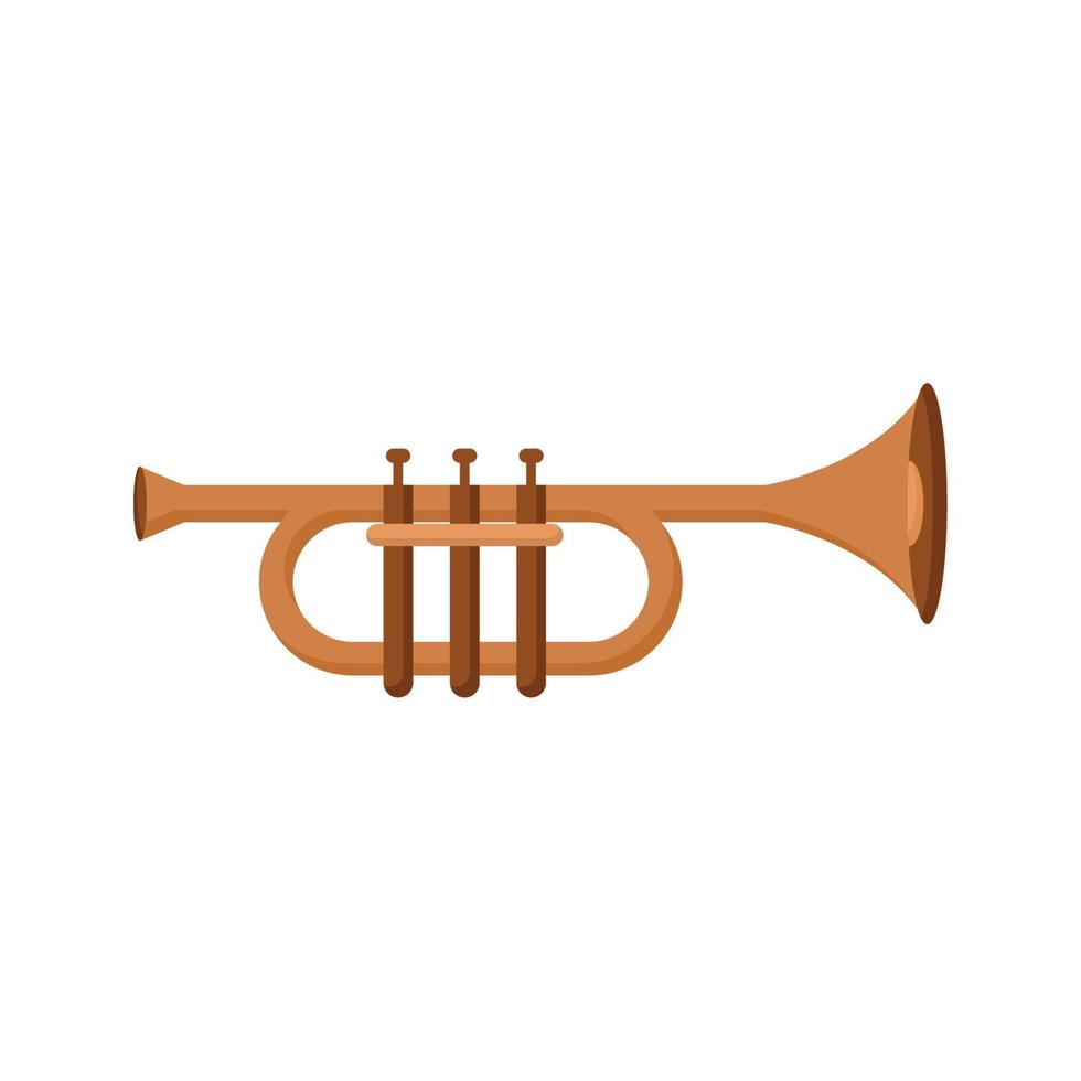 musik trumpet design vektor