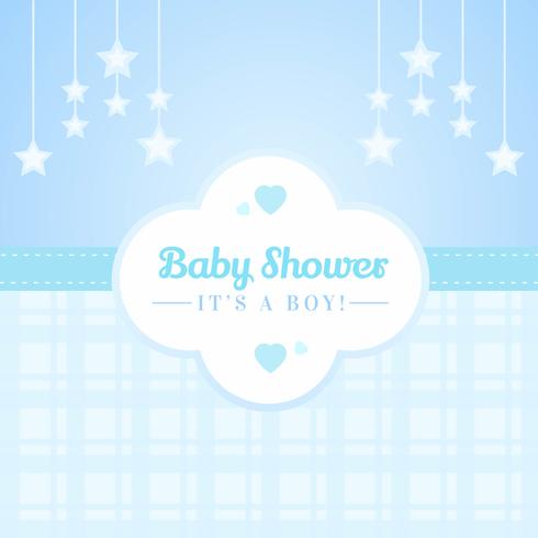 Baby-Dusche-Hintergrund vektor