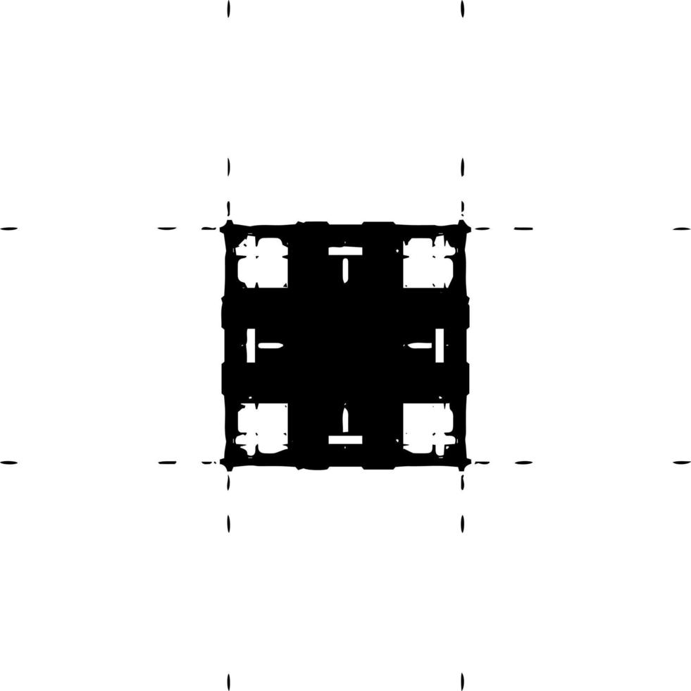 rustik grunge vektor textur med spannmål och fläckar. abstrakt ljud bakgrund. riden yta.