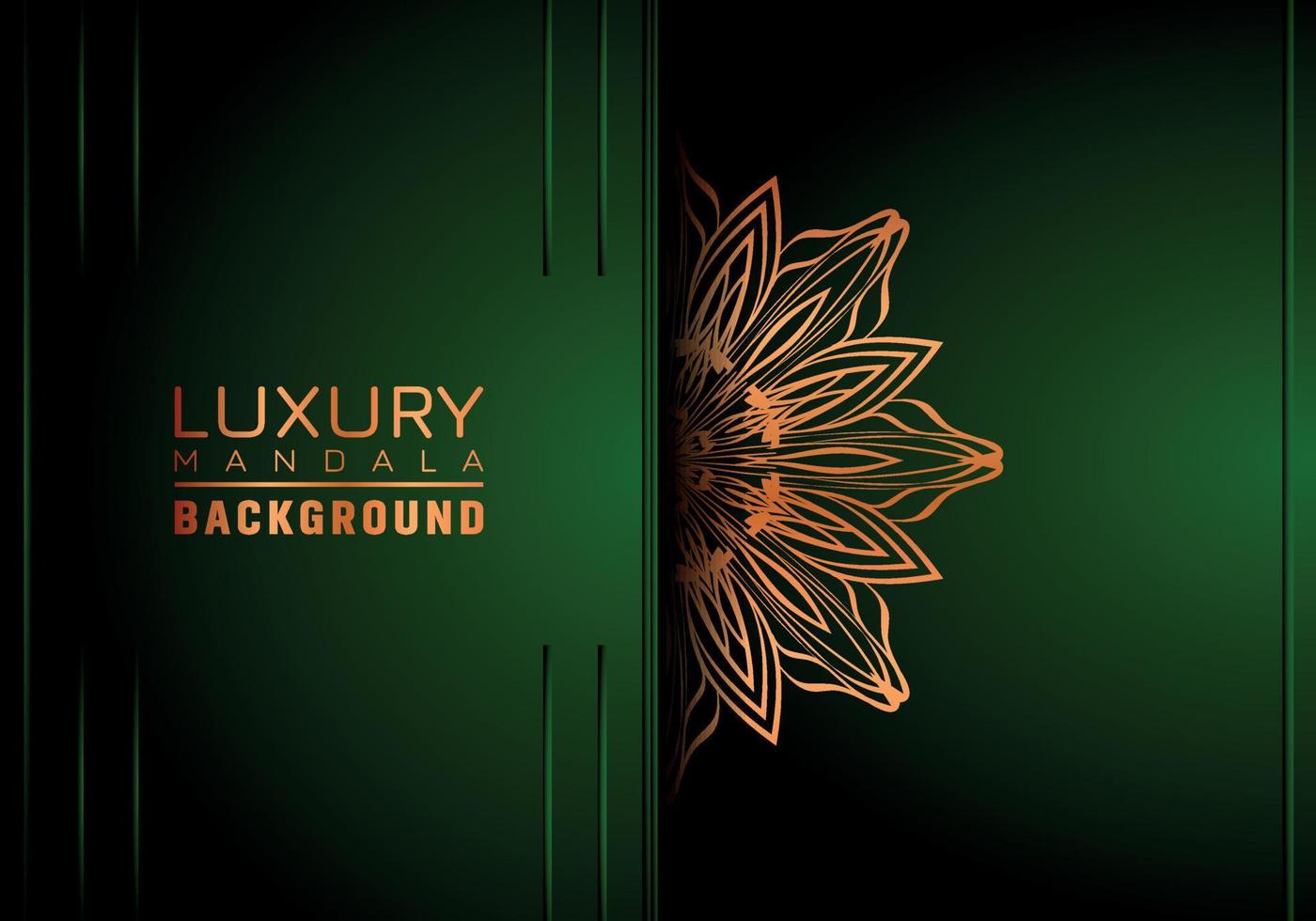 Luxus Mandala Hintergrund dekorativ, Arabeske Stil mit golden Arabeske Muster Stil. dekorativ Mandala Ornament zum drucken, Broschüre, Banner, Abdeckung, Poster, Einladung Karte vektor