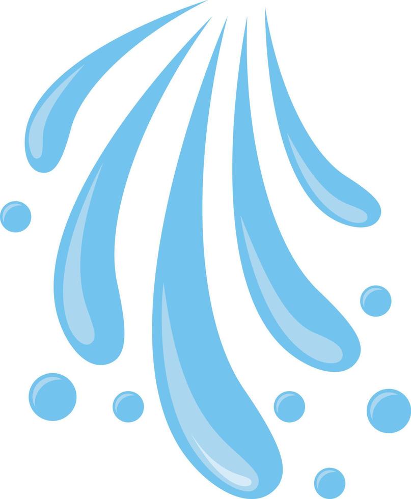 vatten stänk ikon vektor. droppar illustration tecken. hav symbol. hav logotyp. vatten källa märke. vektor
