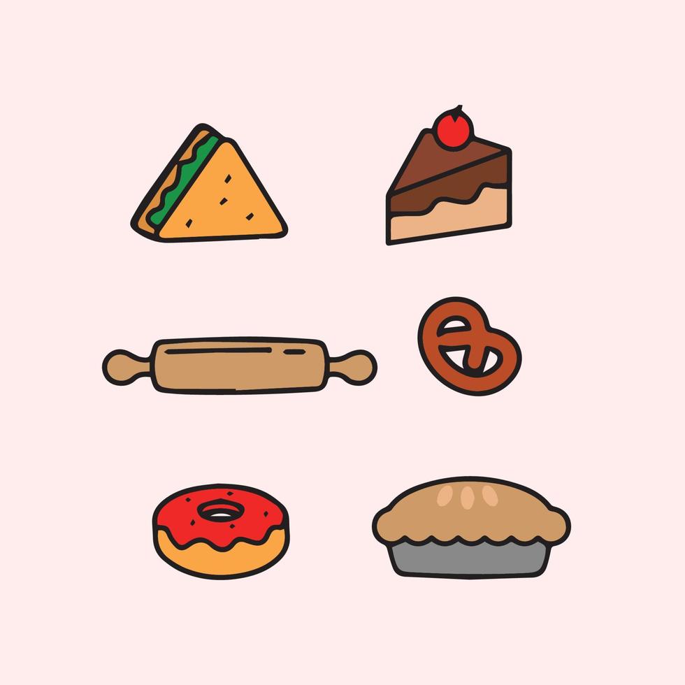 Bäckerei Vektor Illustration