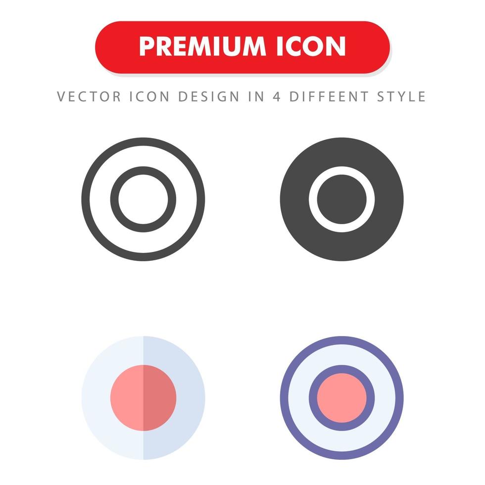 spela in ikon pack isolerad på vit bakgrund. för din webbdesign, logotyp, app, ui. vektorgrafikillustration och redigerbar stroke. eps 10. vektor