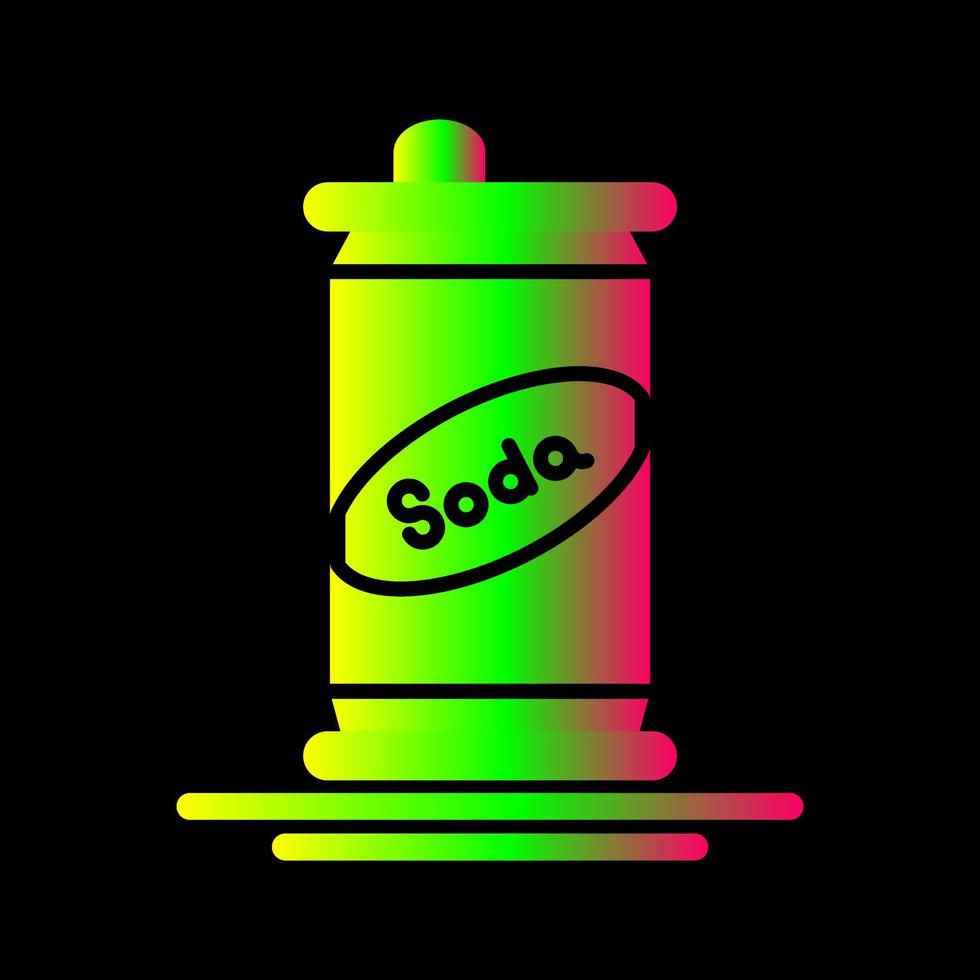 soda kan unik vektor ikon