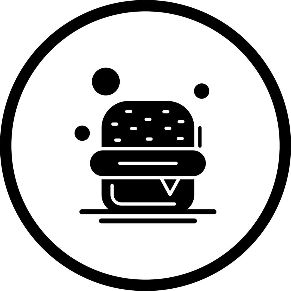 Burger einzigartig Vektor Symbol