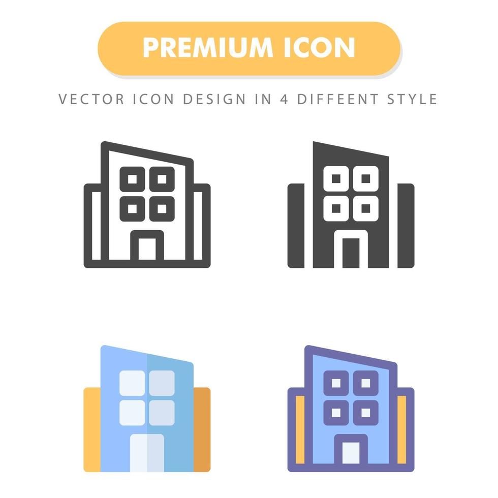 office ikon pack isolerad på vit bakgrund. för din webbdesign, logotyp, app, ui. vektorgrafikillustration och redigerbar stroke. eps 10. vektor
