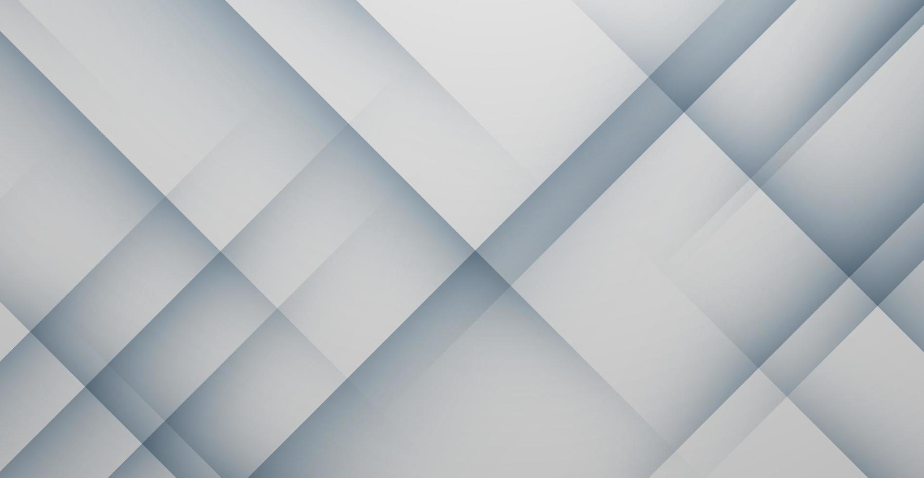 abstrakt modern vit grå diagonal rand med skugga och ljus background.eps10 vektor