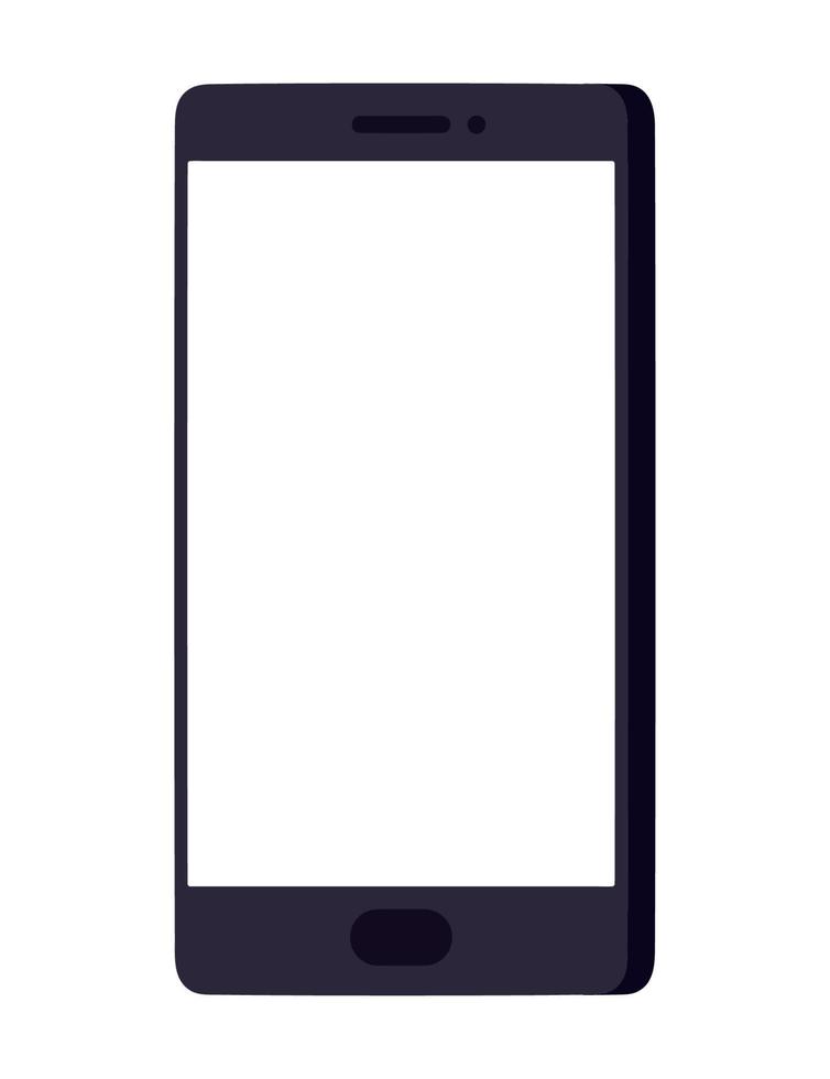 schwarz Telefon Illustration vektor