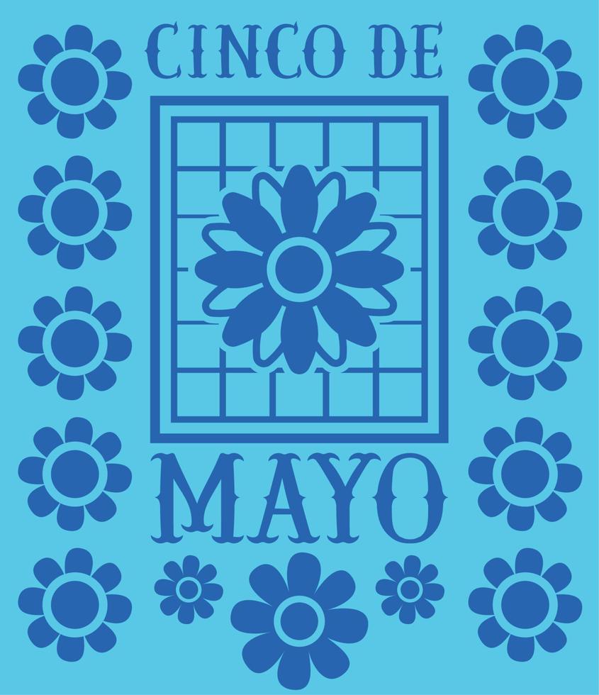 cinco de Mayo Girlande vektor