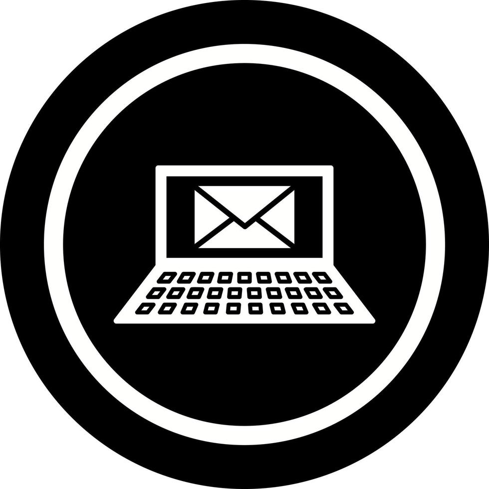 einzigartiges E-Mail-Vektorsymbol vektor