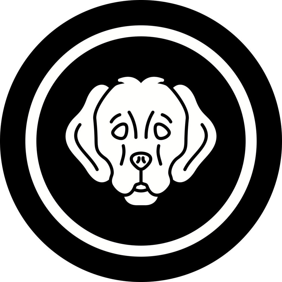 Hund-Vektor-Symbol vektor