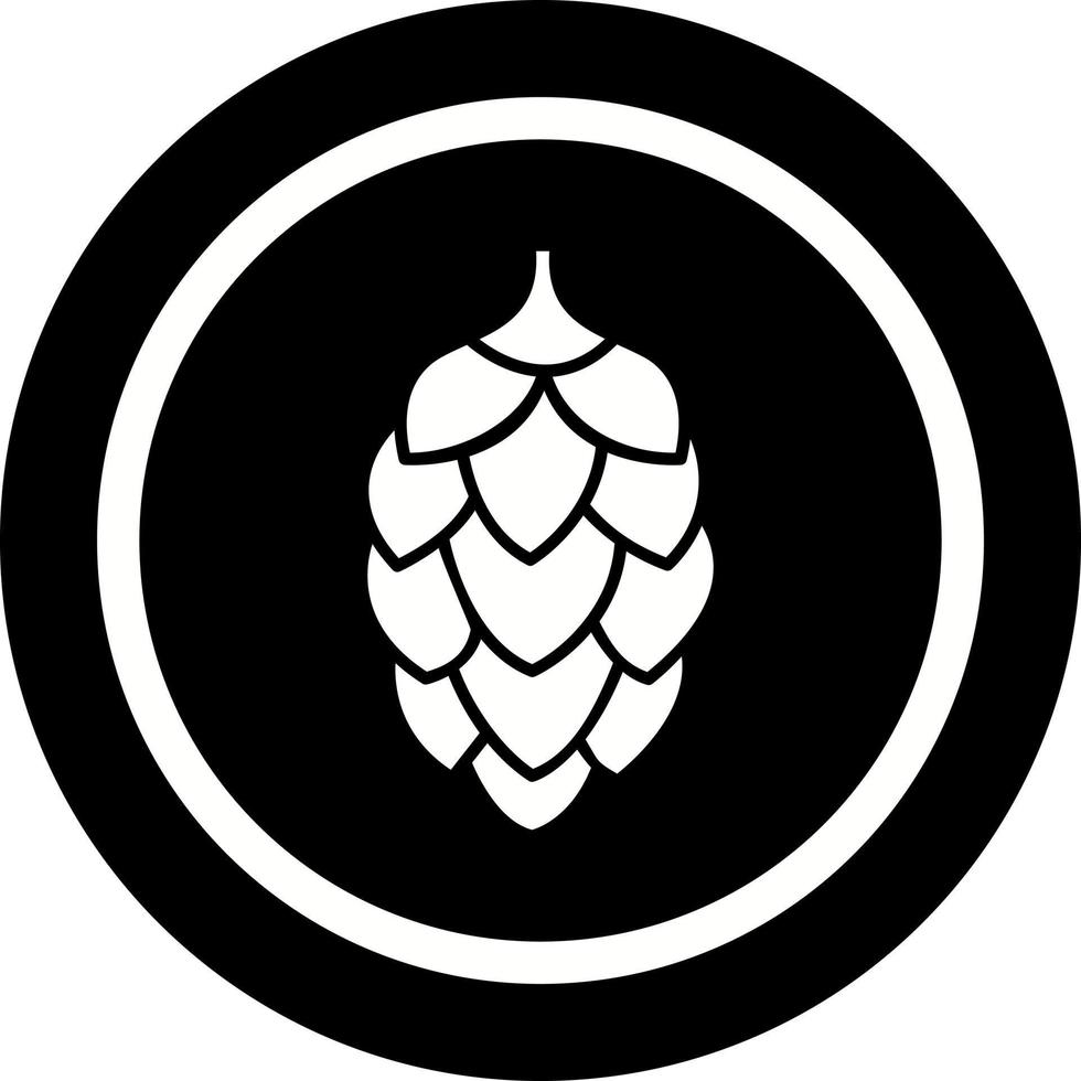 Hopfen-Vektor-Symbol vektor