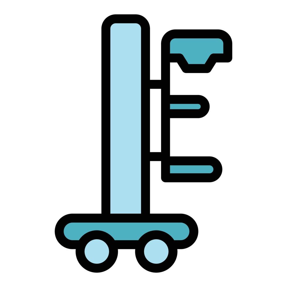 Brust Analysen Symbol Vektor eben