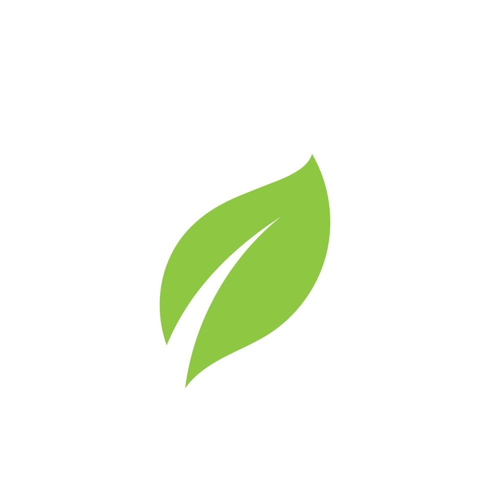 grönt blad ekologi natur logotyp element vektorbild vektor