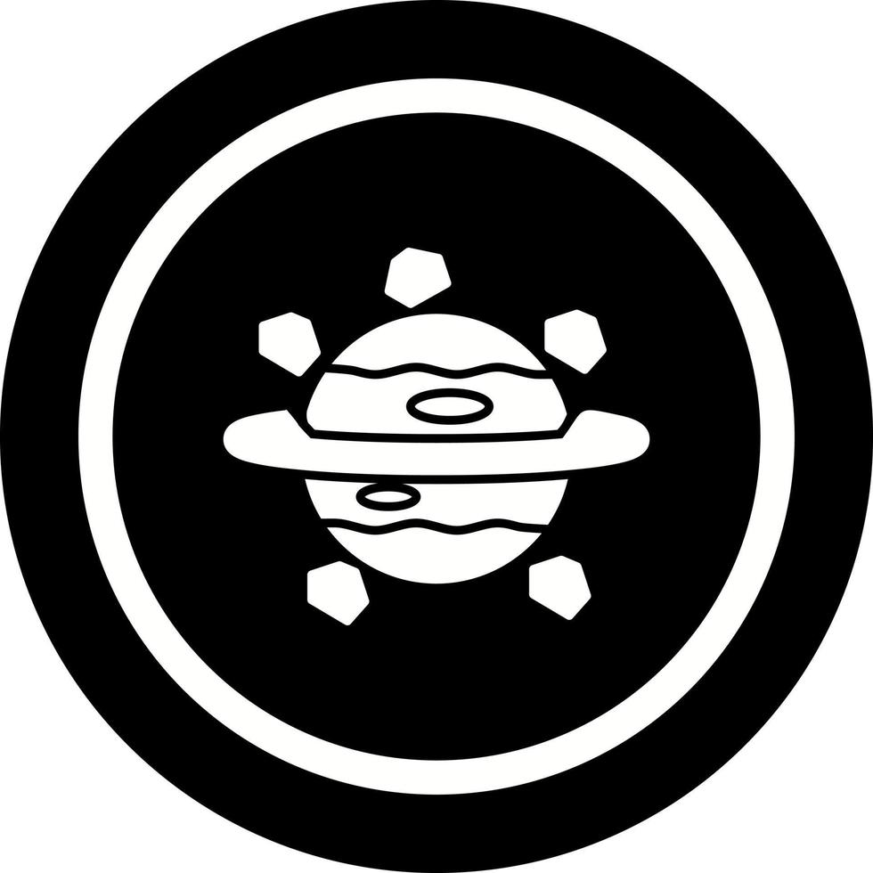 Saturn-Vektor-Symbol vektor