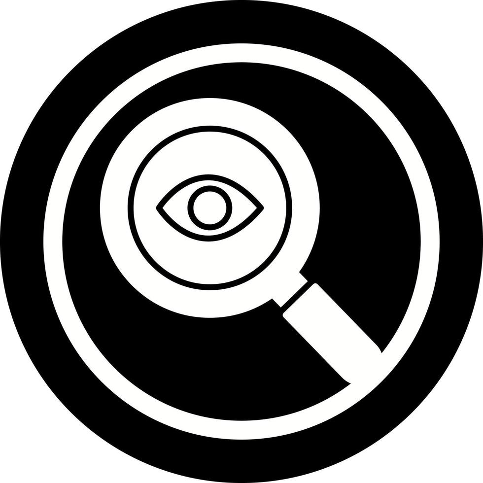 Detektiv-Vektor-Symbol vektor