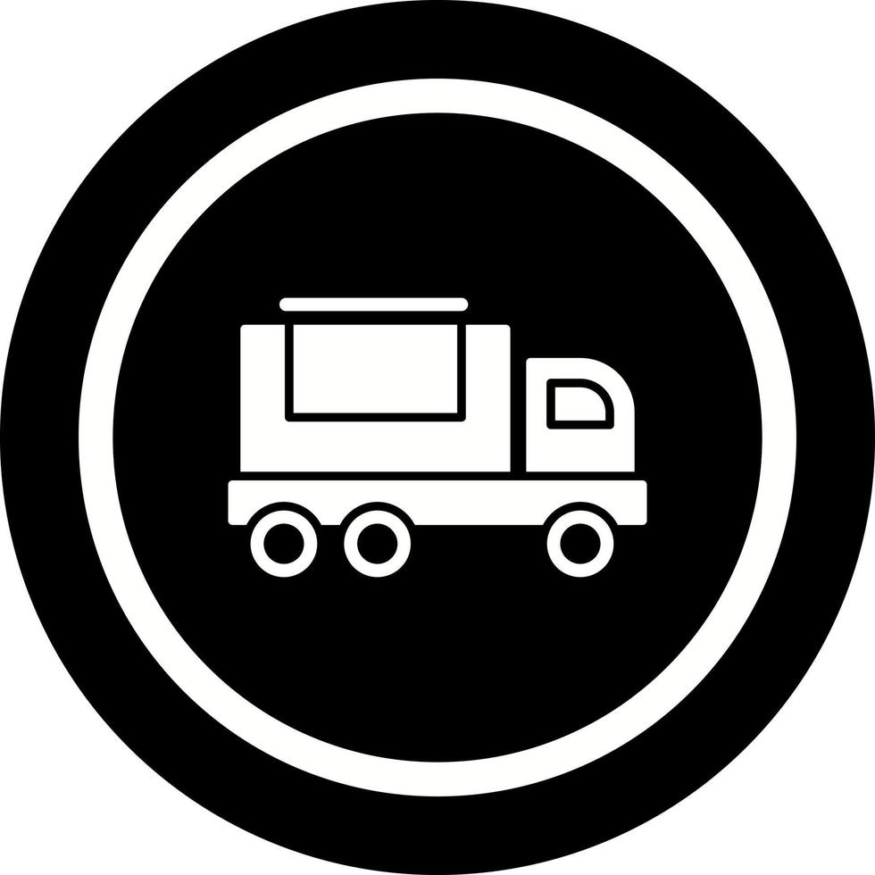 Fracht-LKW-Vektor-Symbol vektor