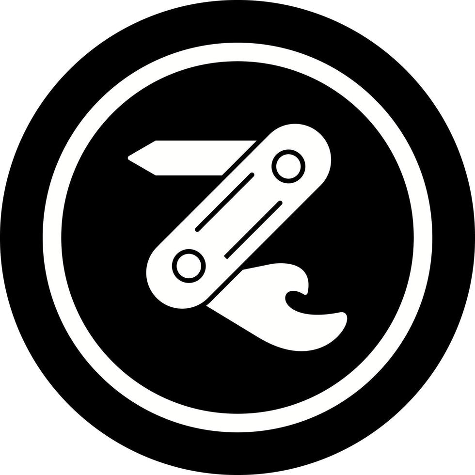 Schweizer Taschenmesser-Vektorsymbol vektor