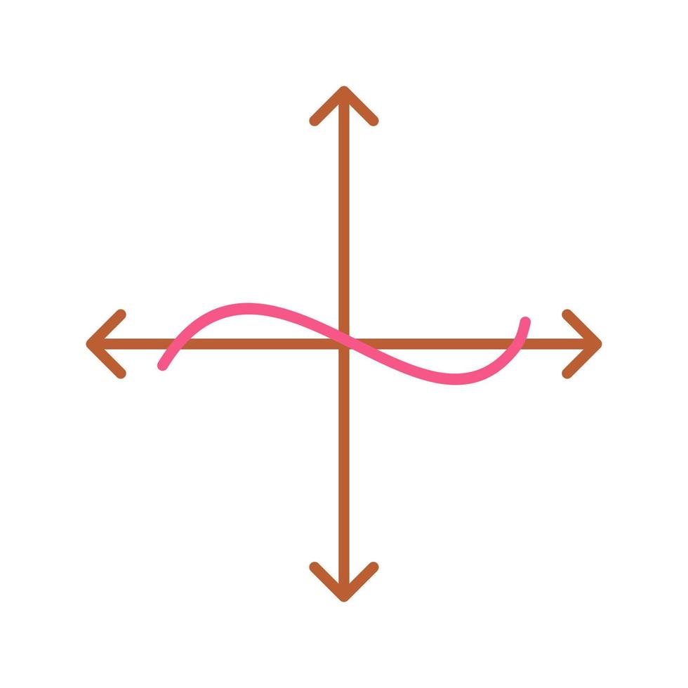 einzigartiges Diagrammvektorsymbol vektor