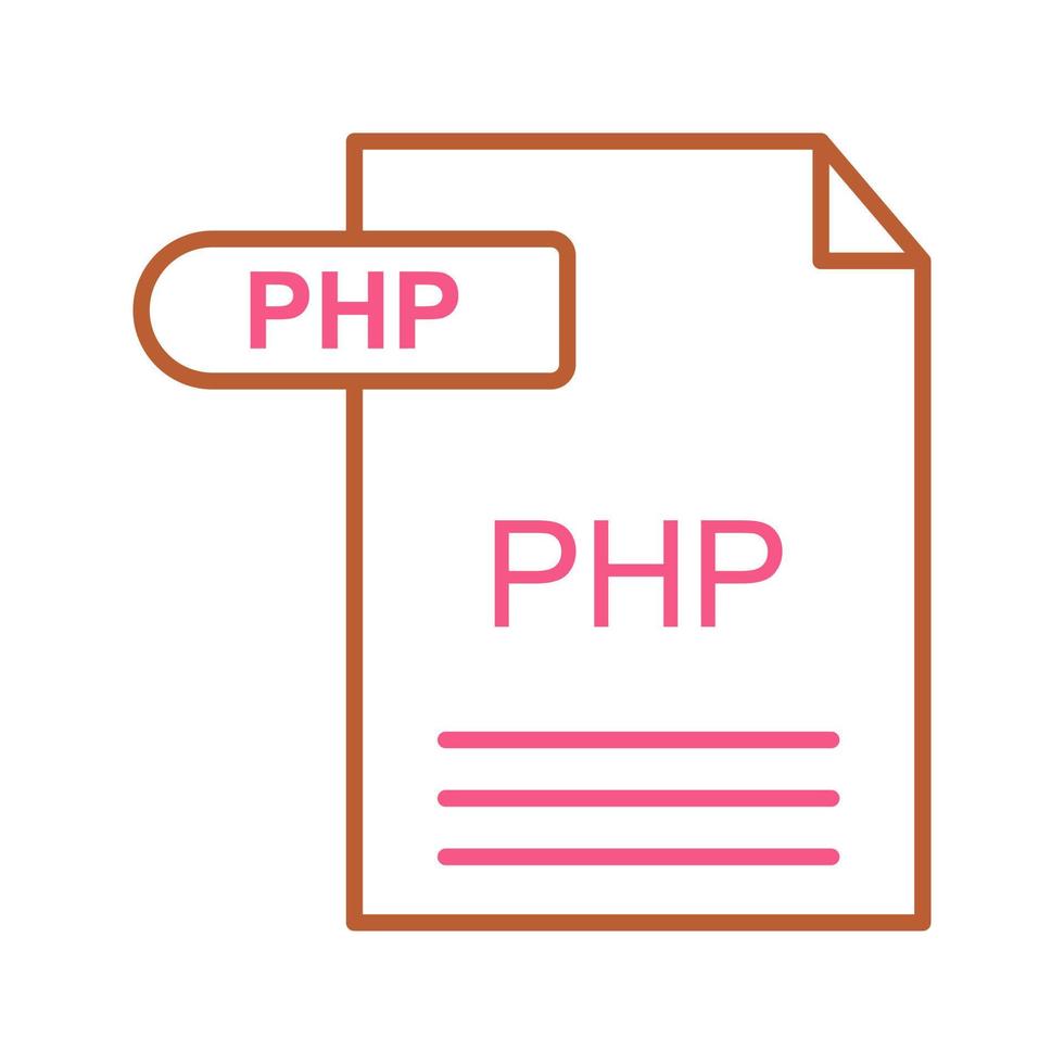 php vektor ikon