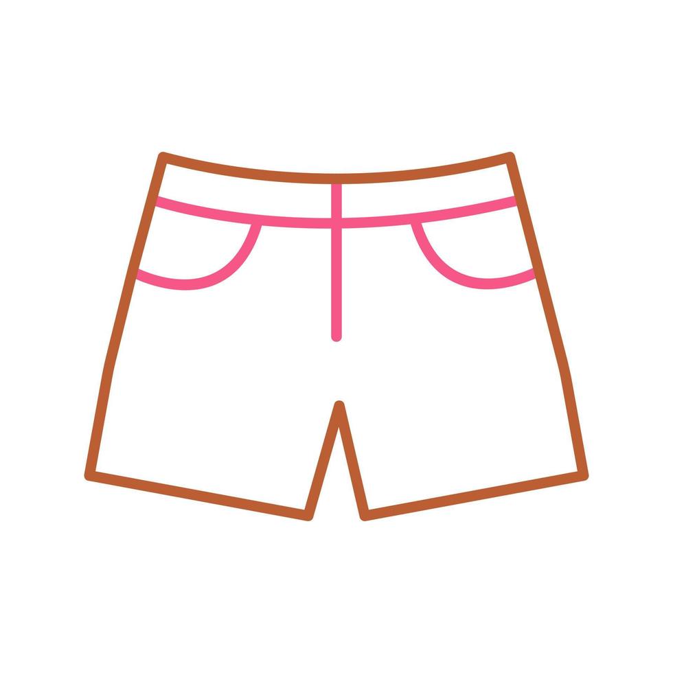 Shorts Vektor-Symbol vektor