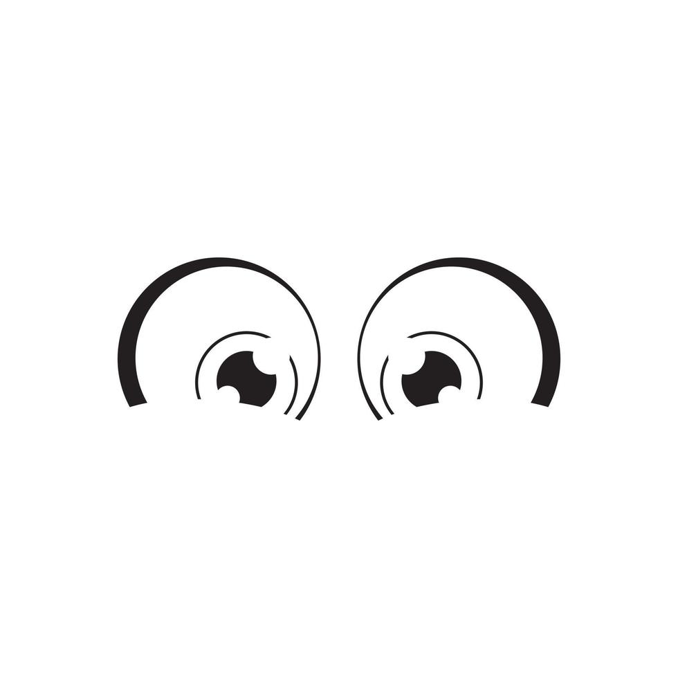 Augen Symbol Vektor Satz. sehen Illustration Zeichen Sammlung. Uhr Symbol oder Logo.