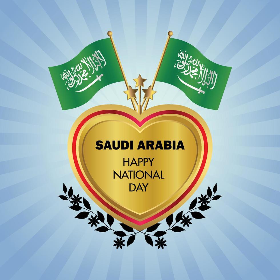 Saudi Arabien National Tag , National Tag Kuchen vektor