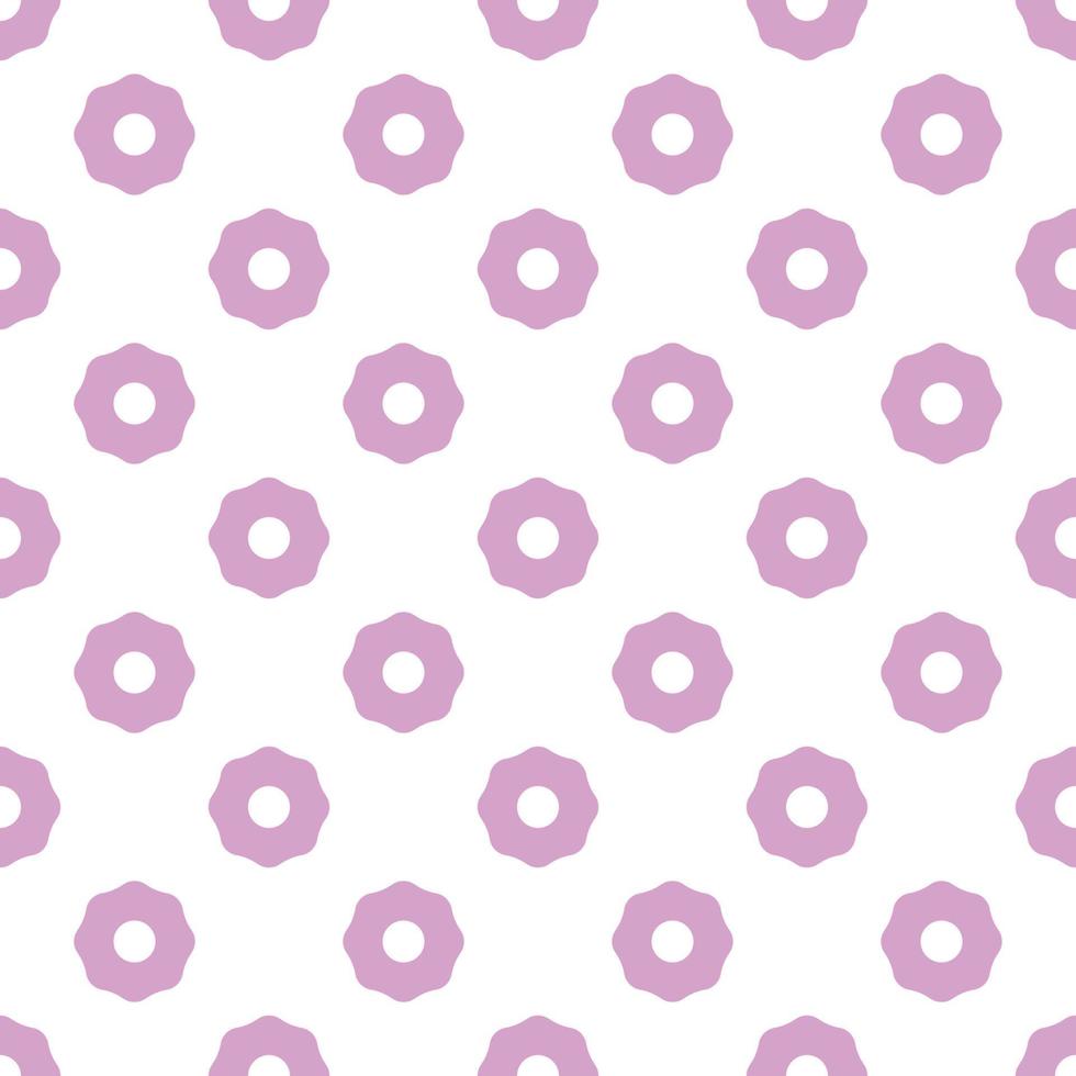 Rosa Muster auf Weiß nahtlos Hintergrund. Textil- Design. vektor