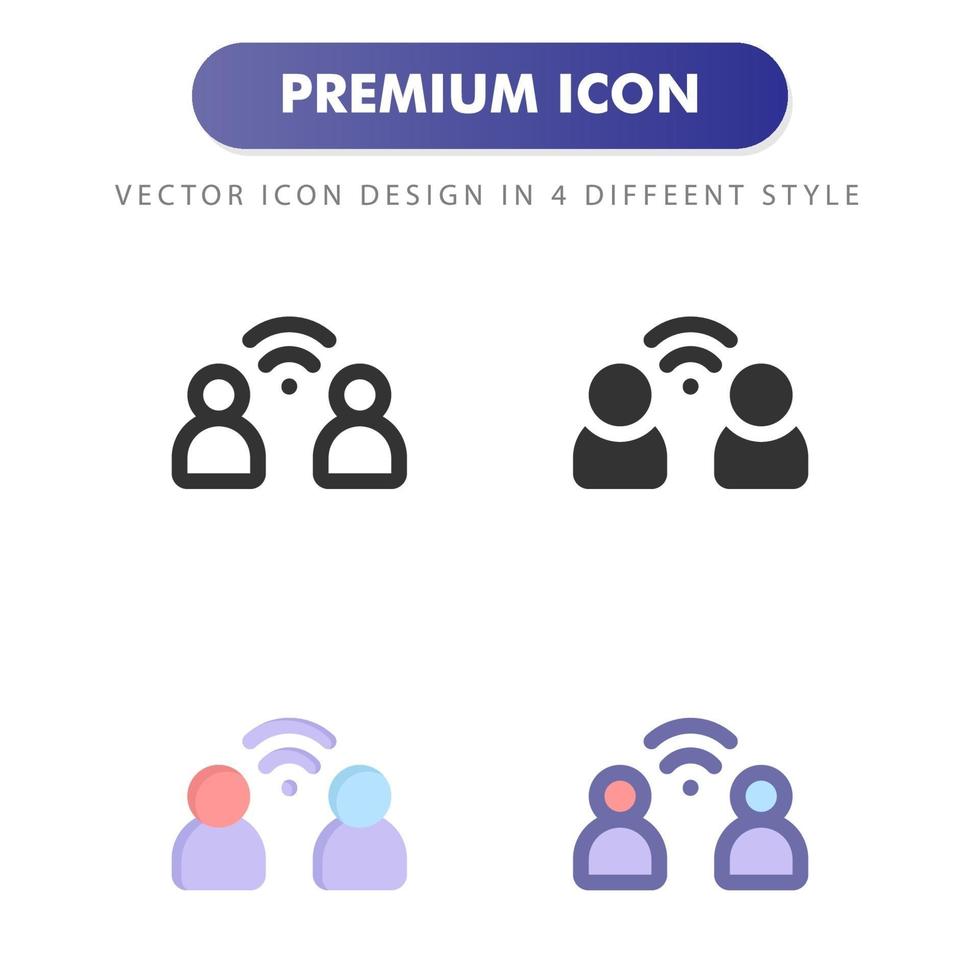 Verbindungssymbol isoliert auf weißem Hintergrund. für Ihr Website-Design, Logo, App, UI. Vektorgrafiken Illustration und bearbeitbarer Strich. eps 10. vektor