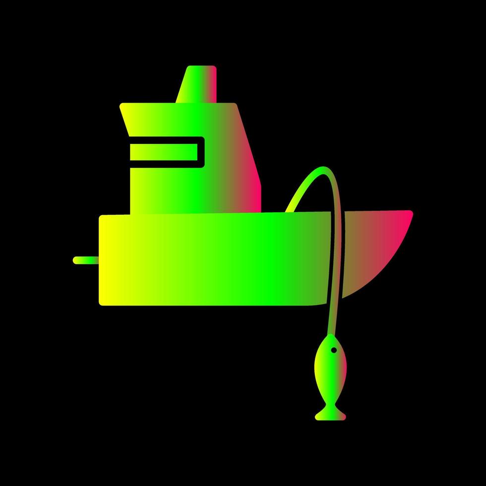 Vektorsymbol für Fischerboote vektor
