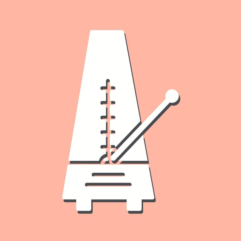 Metronom-Vektorsymbol vektor