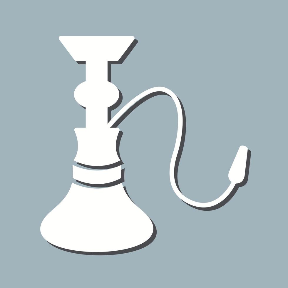 einzigartiges Shisha-Vektorsymbol vektor