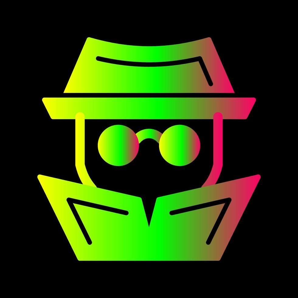 Hacker-Vektor-Symbol vektor