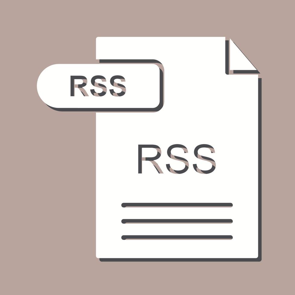 rss vektor ikon