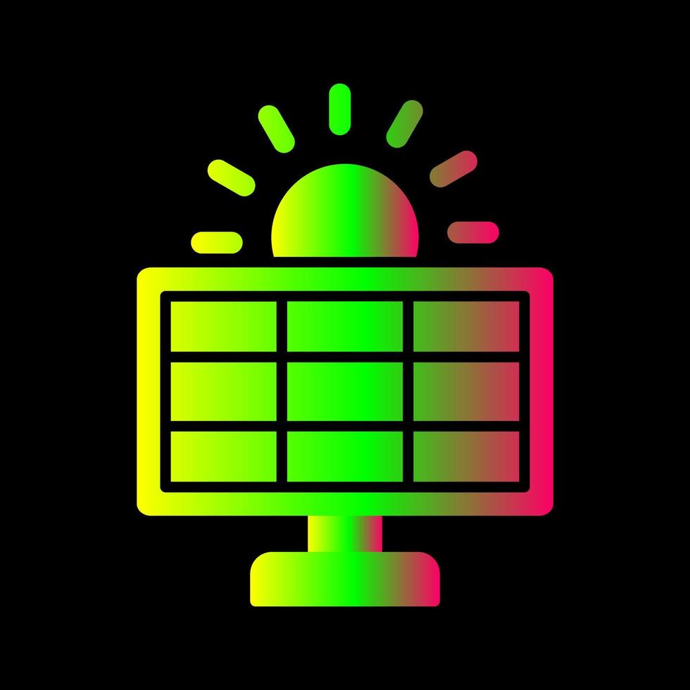 Vektorsymbol des Sonnensystems vektor