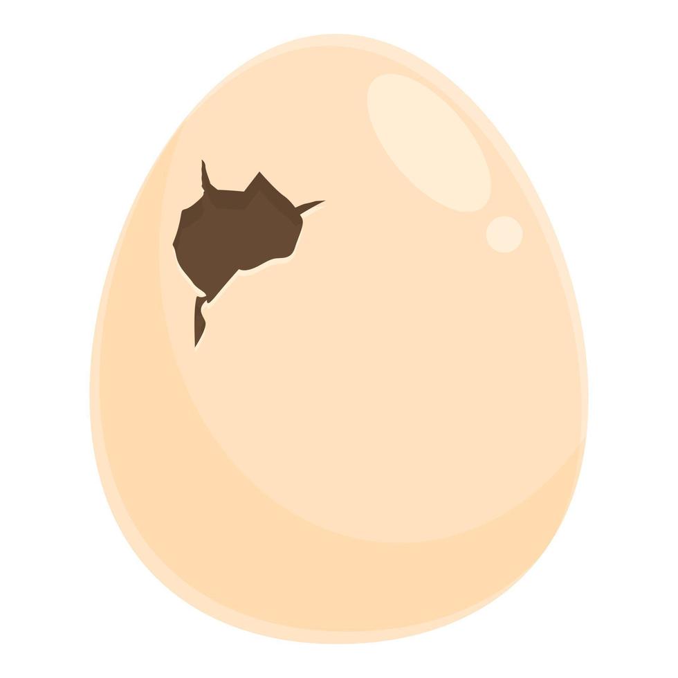 Hähnchen Schraffur Ei Symbol Karikatur Vektor. Ostern Baby vektor