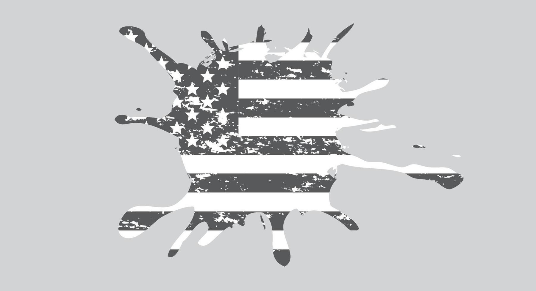 Vektor-USA-Flagge. Symbol der amerikanischen Flagge. Symbol für Website oder mobile App vektor