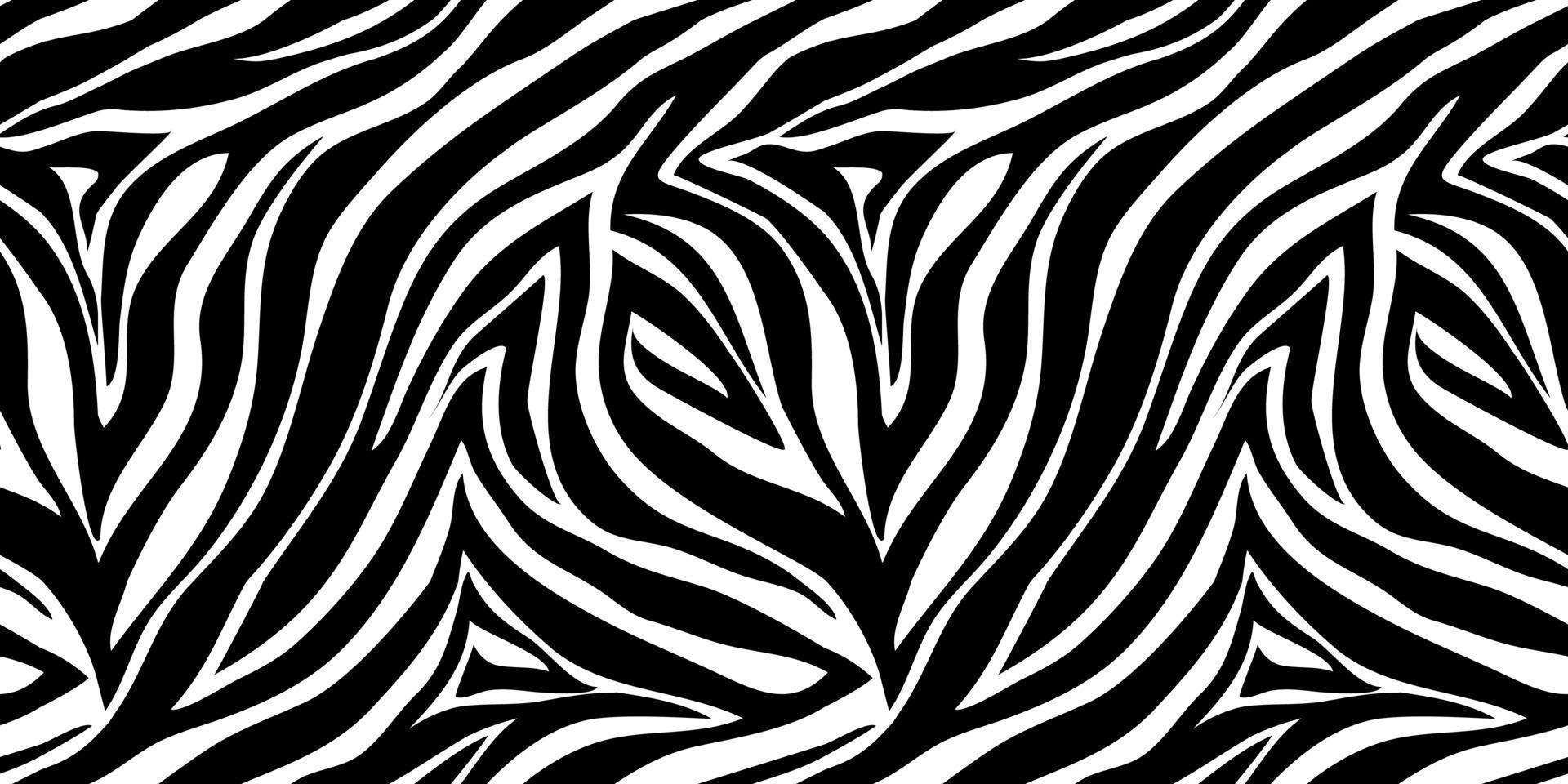 vektor djur print. zebra prydnad. seamless mönster