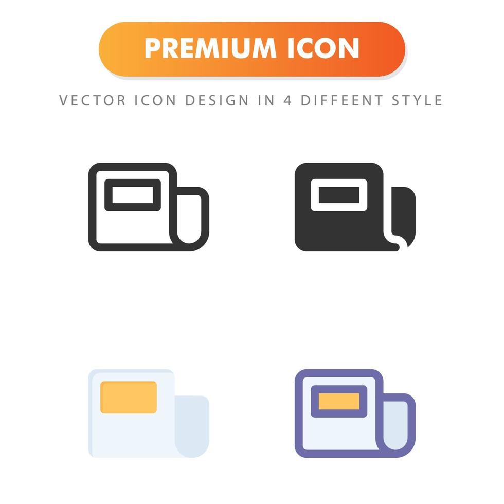 tidningsikon isolerad på vit bakgrund. för din webbdesign, logotyp, app, ui. vektorgrafikillustration och redigerbar stroke. eps 10. vektor