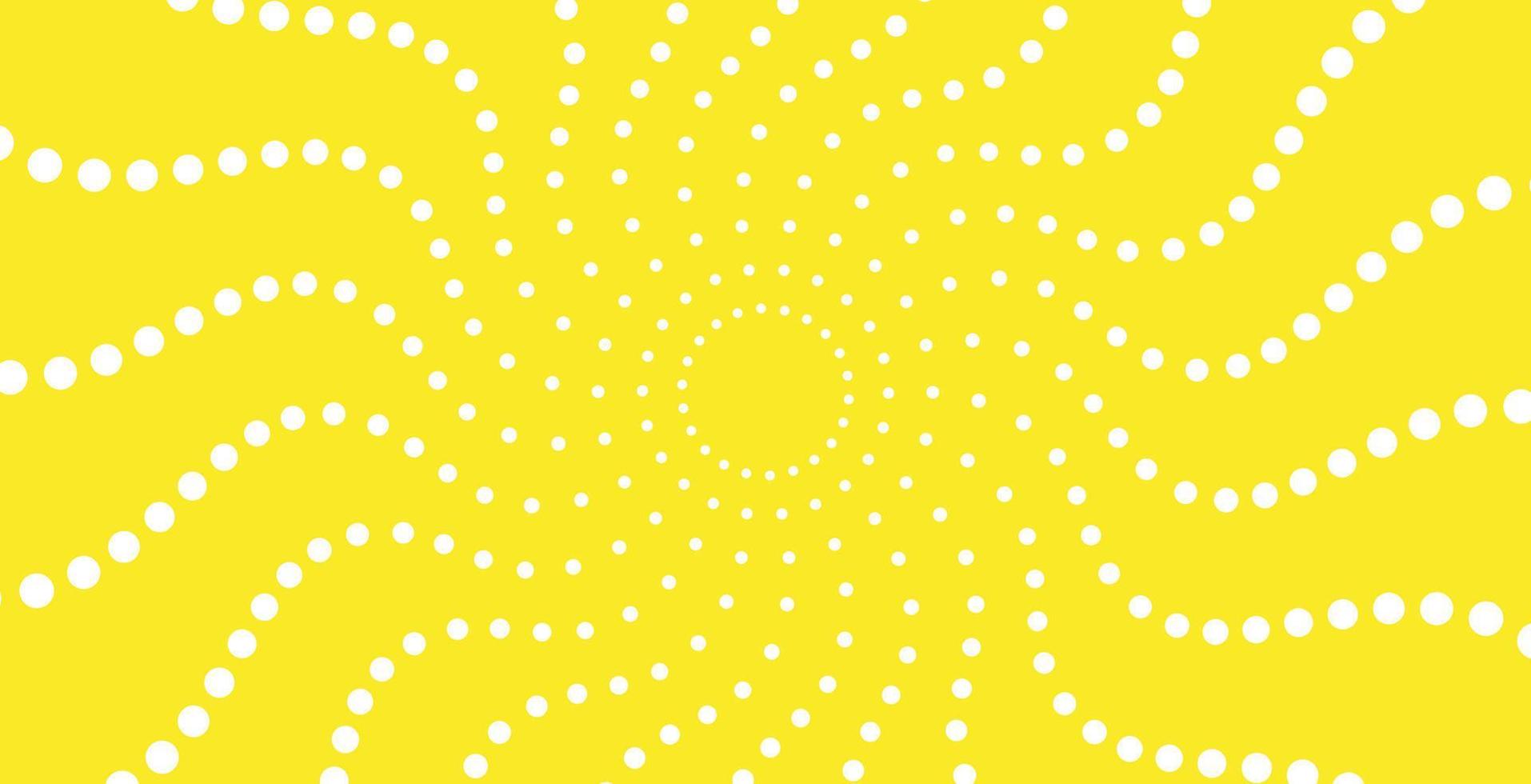 abstrakt gul halvton punkt textur bakgrund tapet vektor