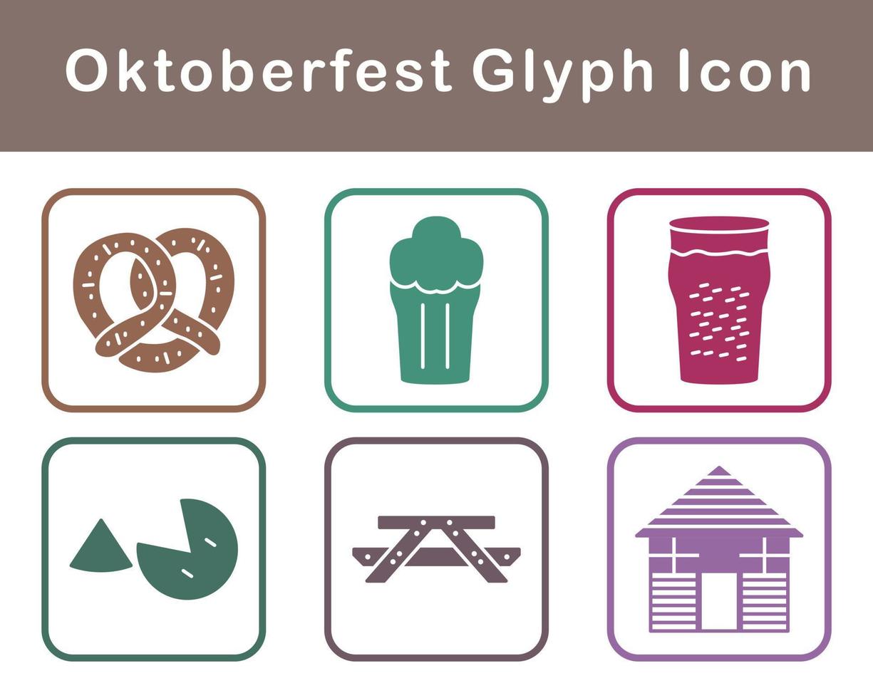 Oktoberfest Vektor Symbol einstellen