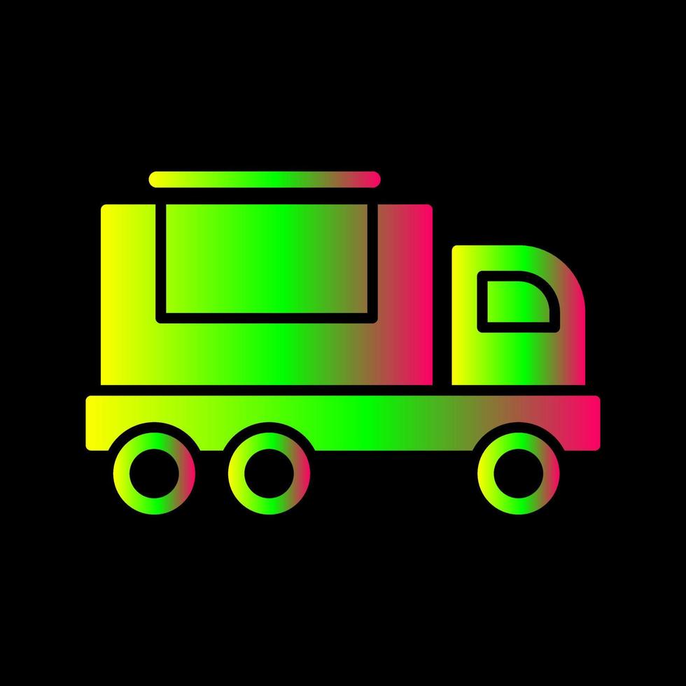 Fracht-LKW-Vektor-Symbol vektor