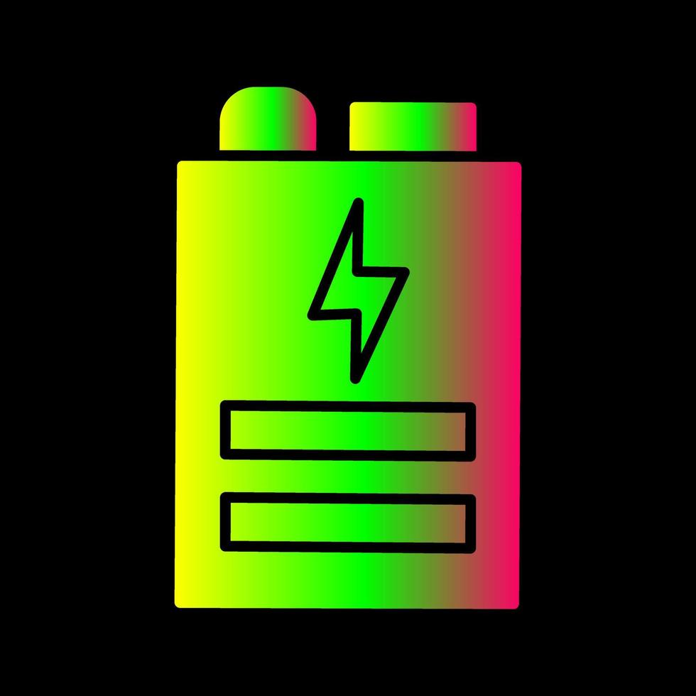 batteri vektor ikon