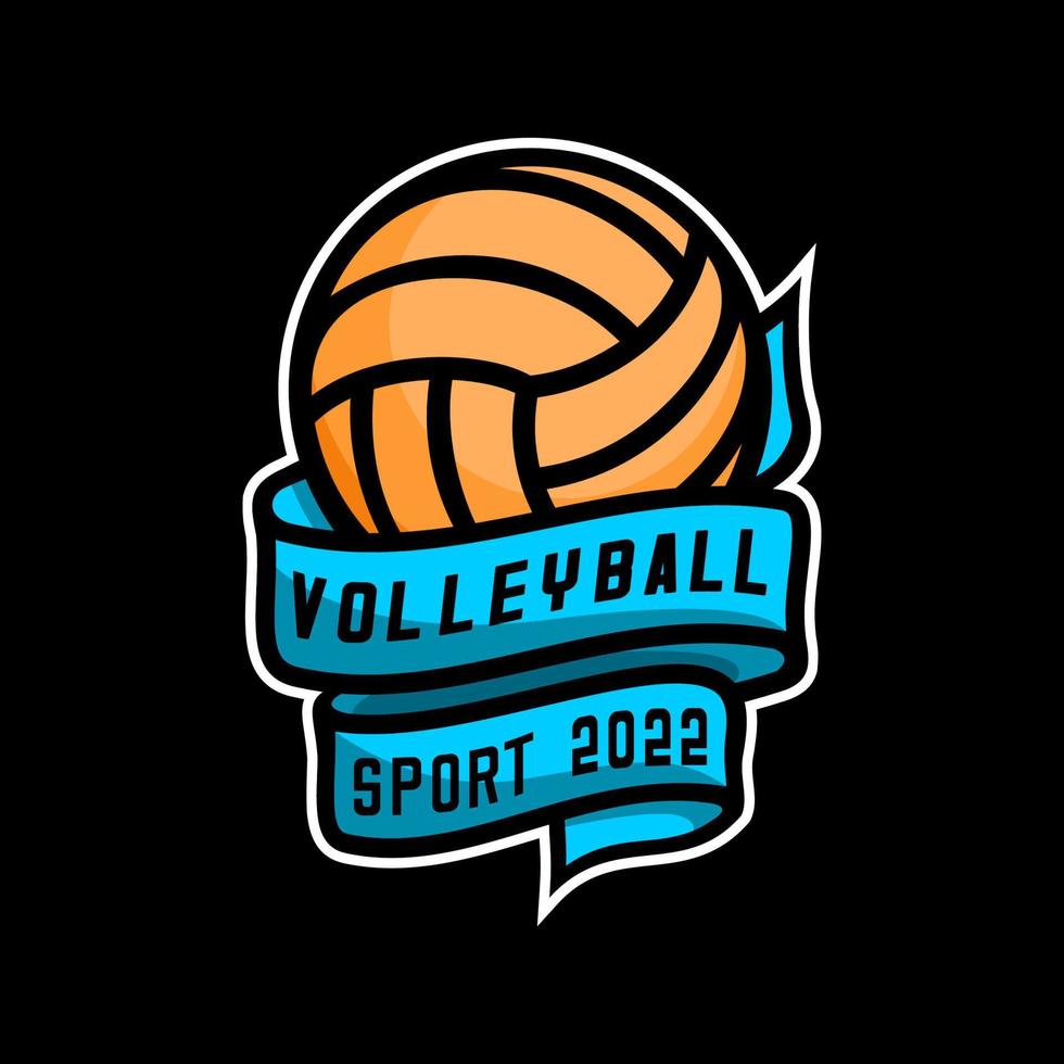 Volleyball Band Design vektor