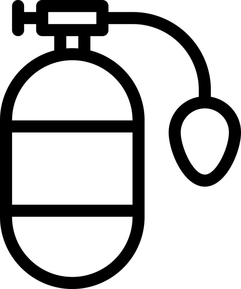Sauerstoff Panzer Vektor Illustration auf ein hintergrund.premium Qualität symbole.vektor Symbole zum Konzept und Grafik Design.