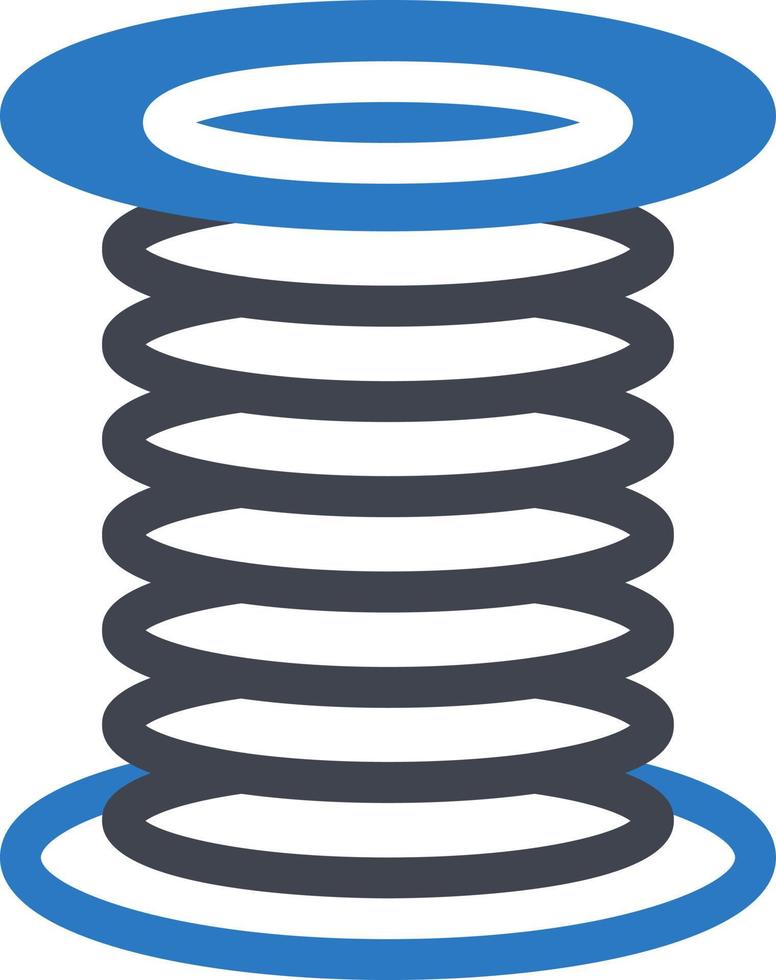 spole vektor illustration på en bakgrund.premium kvalitet symbols.vector ikoner för begrepp och grafisk design.