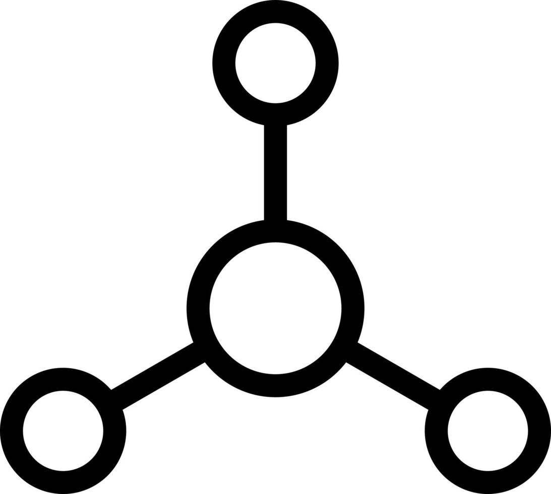 atomvektorillustration auf einem hintergrund. hochwertige symbole. vektorikonen für konzept und grafikdesign. vektor